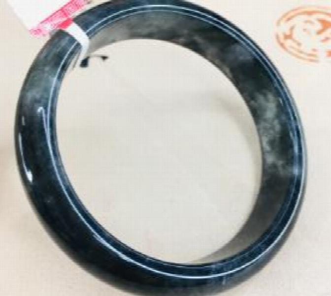 Zheru Jadeite Bracelet Natural Ice Chicken 54-62mm Female Gift with Certificate
