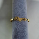 Stainless Steel Name Bracelet for Her - Customized Jewelry