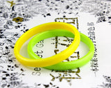12pcs Colorful Loop Bracelet Plastic Bangle Bracelets for Kids