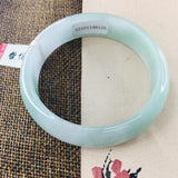 Zheru Natural Jadeite Bracelet 54-61mm Ice Floating Female Jade Gift