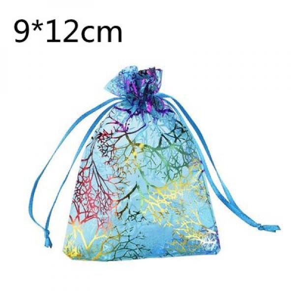 Sheer Coralline Organza Bag Jewelry Packaging Pouches