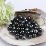 Natural Tahitian Pearl loose pearl beads near round A