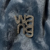 Retro Letter Full Diamond Brooch Pin for Women
