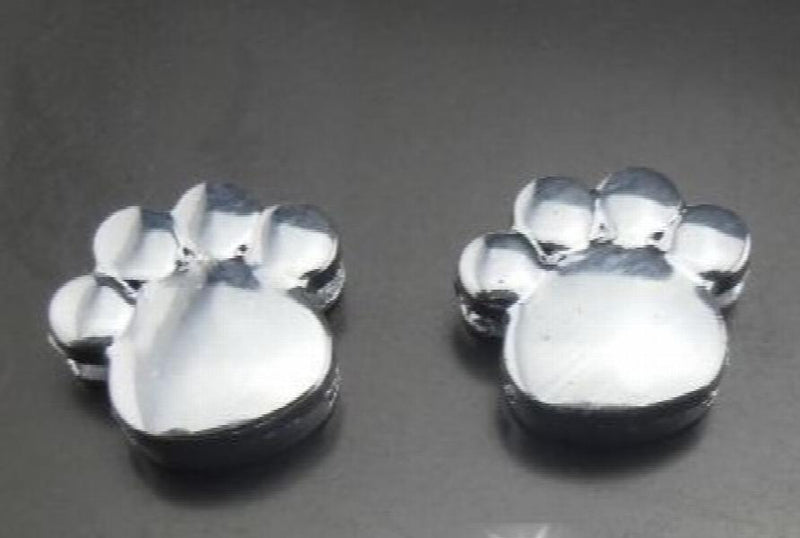 8MM Paw Slide Charm 100pcs/lot for DIY Pet Collar Leather Wristband