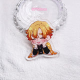 10pcs Demon Slayer Keychain Kimetsu no Yaiba Blade of Ghost Keychains