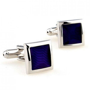 5 Pairs Silver Tone Men's Cufflinks Set Business Wedding Formal Dress Shirt