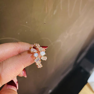 Brazil CZ Wedding Stackable Rings for Women