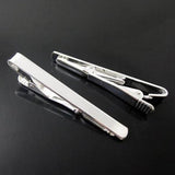 Tie Clip Clasps Bar Slide Men's Weddings DIY Cuff Collar Multi-color Plated