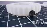 Silicone Gear Ashtray Mould Square DIY Epoxy Jewelry Resin Mold