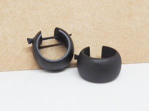 Coconut Wood Earrings 1 Pair Crafts unisex earring