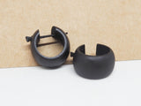 Coconut Wood Earrings 1 Pair Crafts unisex earring