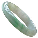 Natural Burmese Jadeite Light Green Princess Bracelet
