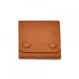 Button Microfiber Jewelry Bag for Business Trips