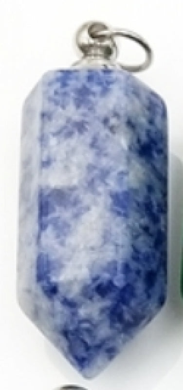 Rose Quartz Amethysts Charm Gems Stone Perfume Bottle Pendant