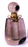 Fluorite Perfume Bottle Pendant Polished Healing Chakra Necklace