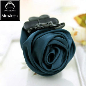 Double Rose Flower Hair Clips for Women