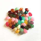 Acrylic marble effect Rhombus Beads 300pcs/lot for DIY Jewelry