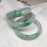 Burmese Jadeite Green Flower Bracelet Princess Jewelry Gift