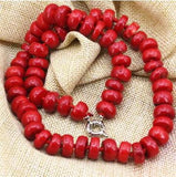 Bohemia Coral Stone Choker Necklace for Women