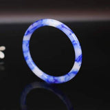 Colorful Jade Double Bangle Princess Jewelry Gift
