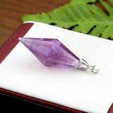 Natural Amethyst Pendulum Pendant