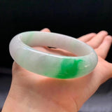 Zheru Emerald Green Two-Tone 54-64mm Bracelet for Mother and Girlfriend