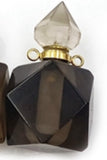 Crystal Quartz Perfume Pendant for Necklace DIY