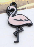 Alloy Red-crowned Crane Metal Charms Lot of 50