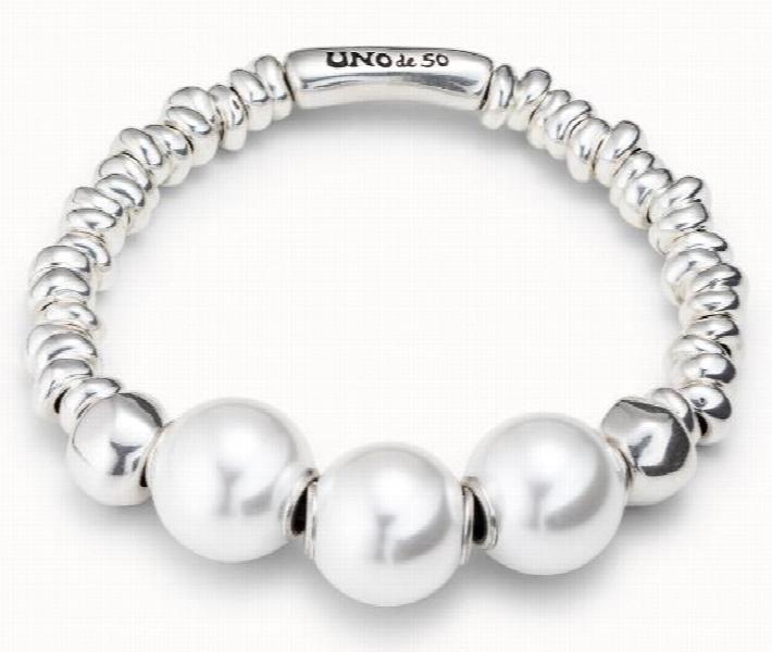 925 Silver Pendant Beads Bracelet - Holiday Jewelry