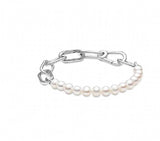 925 Sterling Silver Pan Bracelet DIY European Beads
