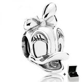 925 Silver Fruit Beer Charm Beads for Bracelet DIY Jewelry