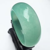 Natural Aventurine Green Bangle 54-64mm Princess Jewelry Gift