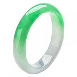 Certified Natural Myanmar Emerald Green Jade Bracelet