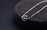 925 Silver Cat Charm Bracelet Adjustable Chain Crystal Bangle Femme Gift