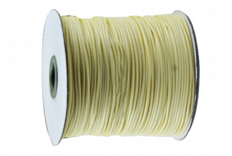 200yds Cream Polyester Wax Cord+0.5mm+DIY Jewelry Bracelet String