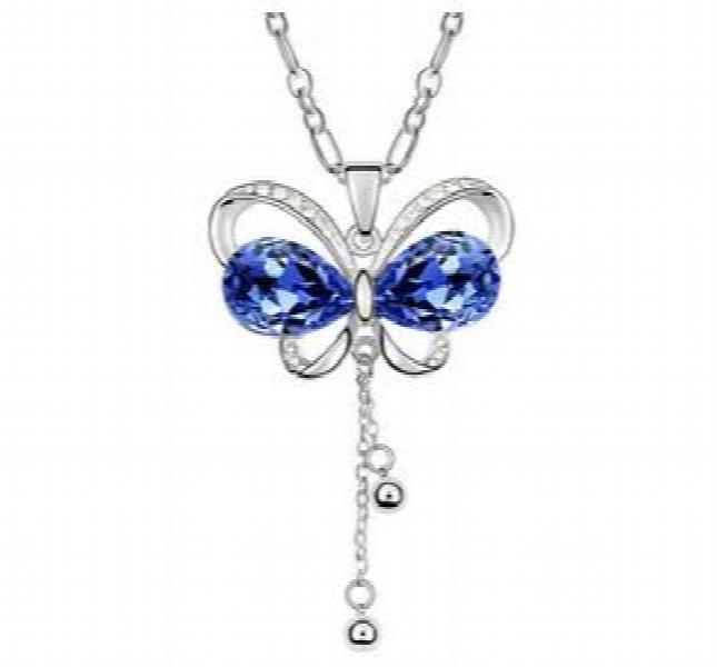 Arrival Women Pendant Necklaces Butterfly Sweater Chain Long Style