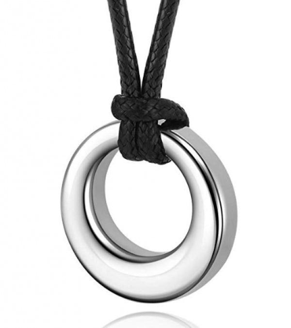 Circle of Life Cremation Jewelry Ash Keepsake Urn Necklace
