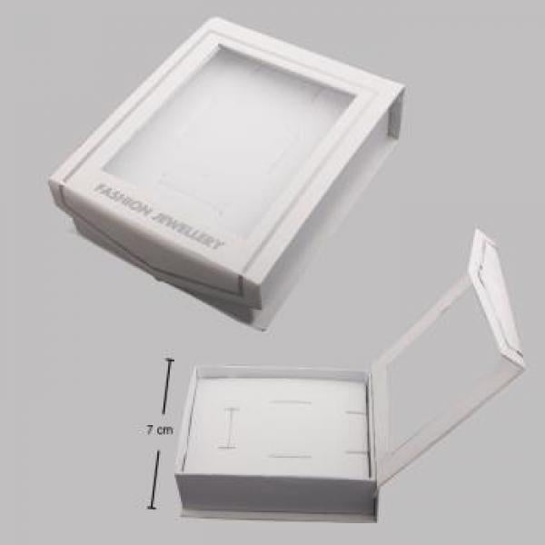 Transparent Clamshell Necklace Set Box