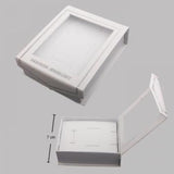 Transparent Clamshell Necklace Set Box