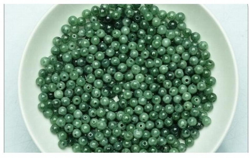 Burmese Emerald A DIY Bracelet Necklace Bulk Jade Beads 5681013MM