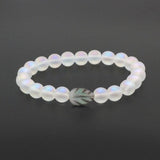 Sea Style Shell Star Charm Bracelet with Crystal Beads