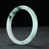 Zheru Natural Burmese Jadeite 54-64mm Bracelet Princess Jewelry