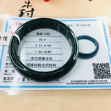 Natural Dark Jadeite Bracelet 54-62mm Female Jade Gift