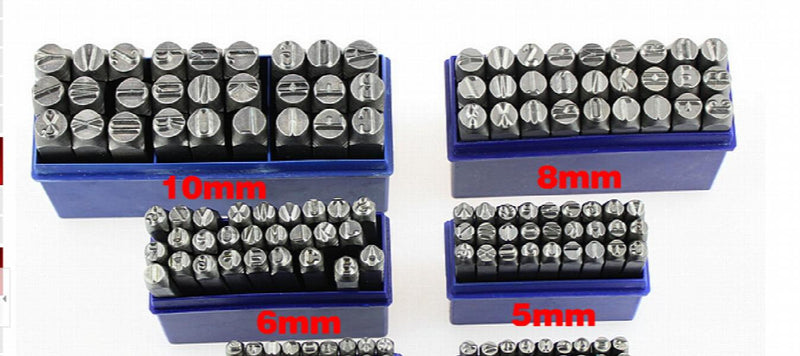 27PCS Metal Letter Punch Stamping Set Jewelry Stamp Punching