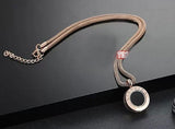 Stainless Steel Double Shell Thick Necklace