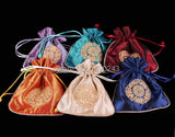 15x18 cm Chinese Style Embroider Jewelry Bags, Lot of 10