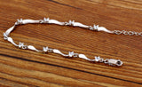 925 Silver Crystal Zirconia Bracelet for Women
