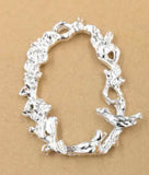 Metal Bird & Flower Charms for Women Earrings