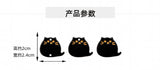 10pcs Acrylic Cat Pendant Base for DIY Earrings Necklace