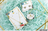 100pcs Mini Card Jewelry Display Paper Tags